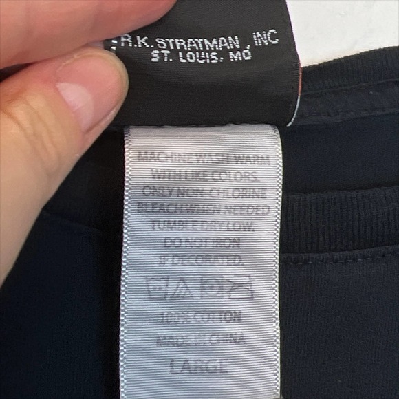 Harley Davidson Custom Cropped Chicago Black T-Shirt Large - Picture 3 of 7